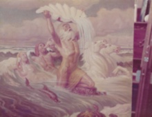 Neptune Rising from the Sea