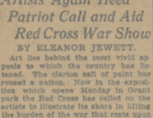 1918 Red Cross Exhibit