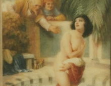 Susanna bathing